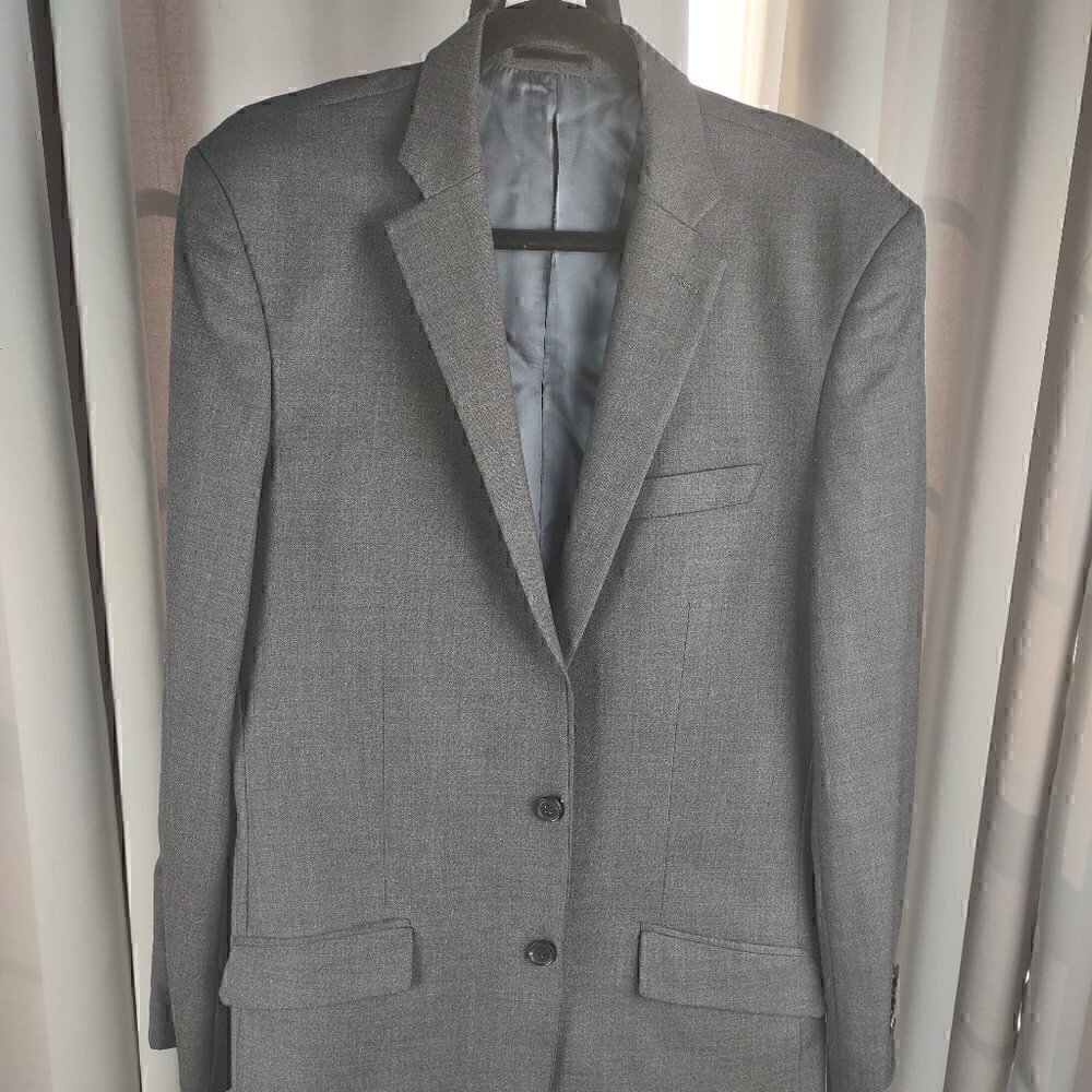 Jordan Bayersdorfer Gray Suit Jacket